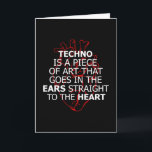 Techno Music DJ Rave Electro Festival - Martha Arg Karte<br><div class="desc">Das coole und phantastische Techno Zitat Shirt. Machen Sie ein lustiges Geschenk oder eine Geschenkidee zum Geburtstag oder Weihnachten für Männer,  Frauen als phantastisches Musikhemd,  DJ T,  Rave Kostüm oder Electro,  Festivaloutfit.</div>