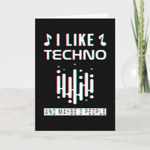 Techno Music Electro River Karte