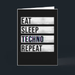 Techno Music Electro River Karte<br><div class="desc">Techno Music Electro River</div>