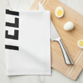 TECHNO Music Geschirrtuch (Viertel Falte)