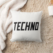 TECHNO Music Kissen (Decke)