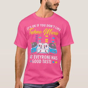 Techno Music Lover Trance Raver Headbanger Edm Hou T-Shirt
