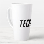 TECHNO Music Milchtasse (Linke Ecke)