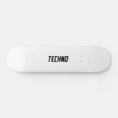 TECHNO Music Skateboard (Horizontal)