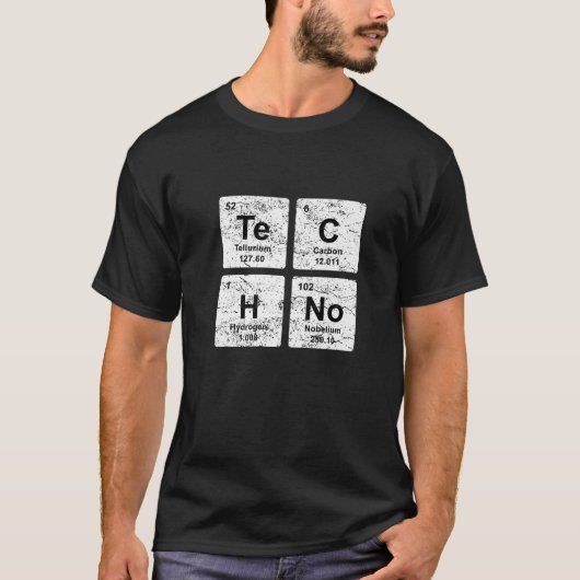 Techno Music Stuff Funny DJ Festival Closing EDM T-Shirt (Vorderseite)