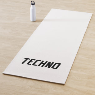 TECHNO Music Yogamatte
