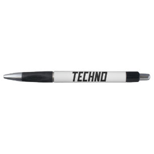 Techno Musik Kugelschreiber