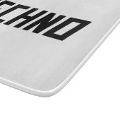 Techno Musik Schneidebrett (Ecke)