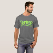 Techno Musik T-Shirt (Vorne ganz)