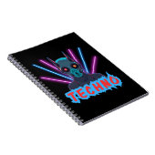 Techno Notizblock (Rechte Seite)
