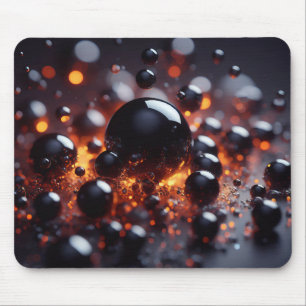 Techno-Organische Vision: Futuristische Designs fü Mousepad