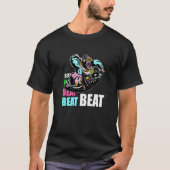 Techno Party Animal Raver Beat Clothing T-Shirt (Vorderseite)