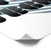 Techno Poster (Ecke)