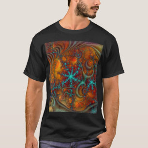 Techno Psychedelic Fraktal T-Shirt