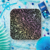 Techno rainbo: pappteller (Party)