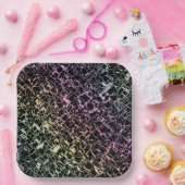 Techno rainbo: pappteller (Party)