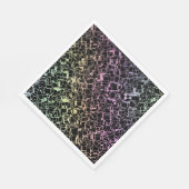 Techno rainbo: serviette (Ecke)