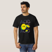Techno Rave Acid Smile Party House T-Shirt (Vorne ganz)
