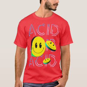 Techno Rave Acid Smile Party House T-Shirt