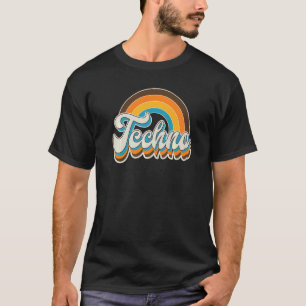 Techno Rave Musik Retro EDM Festival Vintager Stil T-Shirt