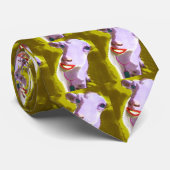 TECHNO SCHAFE KRAWATTE (Gerollt)