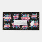 Techno Schreibtischunterlage (Tastatur & Maus)