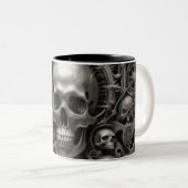 Techno skulls 006 zweifarbige tasse (VorderseiteRechts)