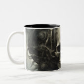 Techno skulls 019 zweifarbige tasse (Links)