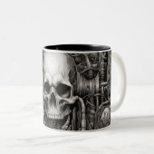 Techno skulls 023 zweifarbige tasse (VorderseiteRechts)