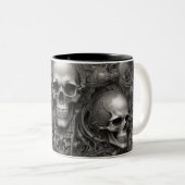 Techno skulls 025 zweifarbige tasse (VorderseiteRechts)