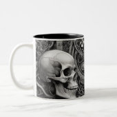 Techno skulls 031 zweifarbige tasse (Links)