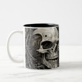Techno skulls 032 zweifarbige tasse (Links)