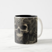 Techno skulls 033 zweifarbige tasse (VorderseiteRechts)