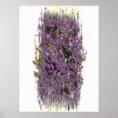 Techno-Sturmfarbe Poster (Vorne)