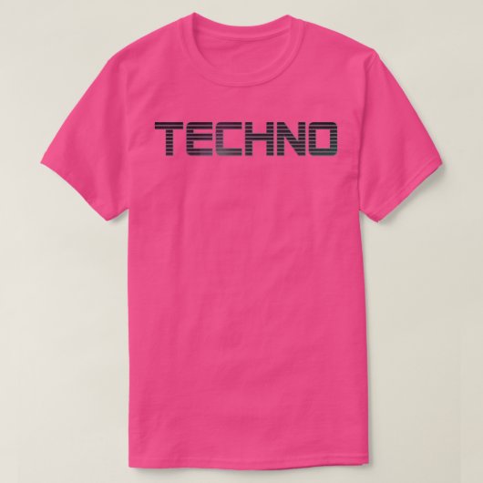 Techno T-Shirt (Design vorne)