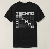 Techno T-Shirt (Design vorne)