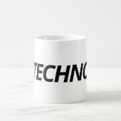 Techno-Tasse Kaffeetasse (Mittel)