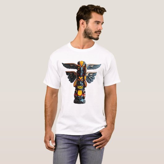 Techno Totem T-Shirt (Vorne ganz)
