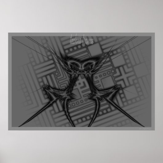 Techno-Trance Poster (Vorne)