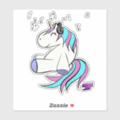 Techno Uni Clear Vinyl Aufkleber/ Aufkleber (Blatt)