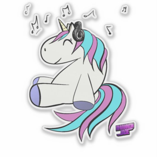 Techno Uni Clear Vinyl Aufkleber/ Aufkleber (Vorderseite)