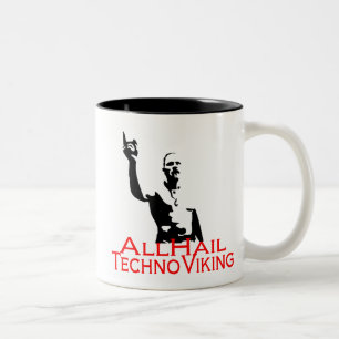 Techno Viking (Kaffee) Zweifarbige Tasse