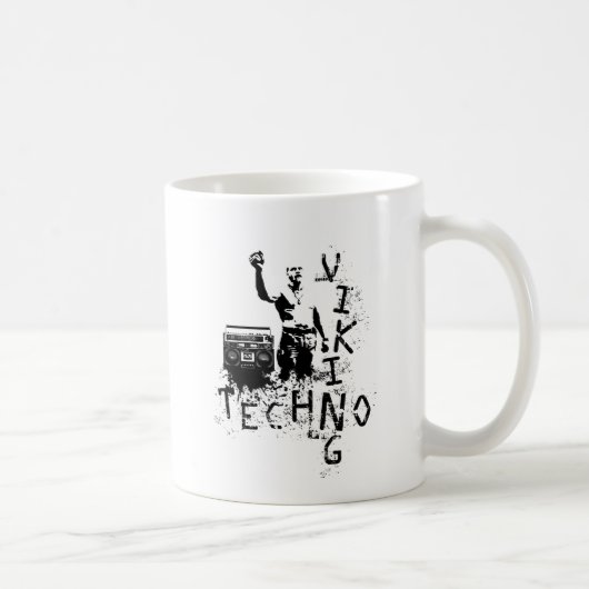 Techno Viking Kaffeetasse (Rechts)