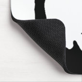 techno Wikinger-Plakat Mousepad (Ecke)