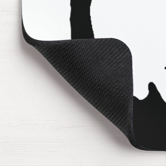 techno Wikinger-Plakat Mousepad (Ecke)