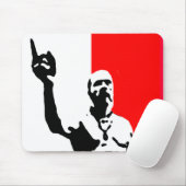 techno Wikinger-Plakat Mousepad (Mit Mouse)