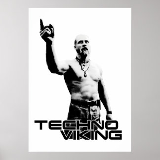 Techno-Wikinger  Poster