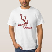 techno Wikinger T-Shirt (Vorderseite)