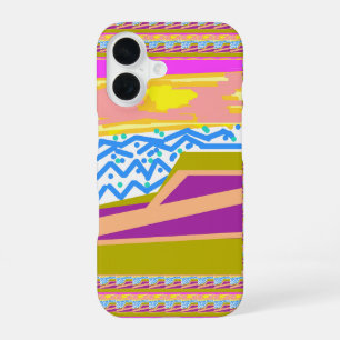 Techno-Yacht-Stil iPhone-/iPad-Hülle iPhone 16 Hülle