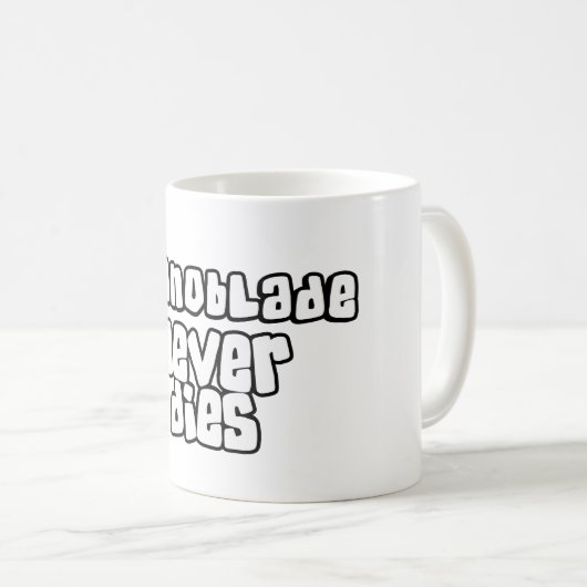 Technoblade Kaffeetasse (VorderseiteRechts)